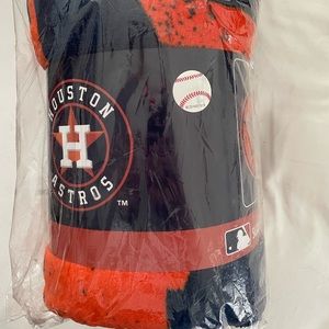 Houston Astros MLB Throw Plush Blanket